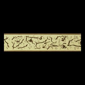 Bordura papírová Mramor zelený - šířka 5cm x délka 5m