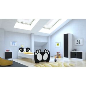 Dětské postele 160x80 cm medvídek Panda Bez zásuvky
