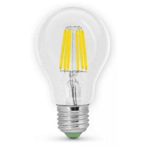 Filamentová žárovka LEDSHINE - VINTAGE, E27, A60, 8W, 880lm, 3000K, teplá bílá