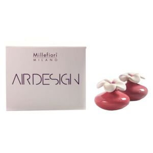 Millefiori Milano Keramický difuzér , Air Design, květina mini, 2 ks, fialový