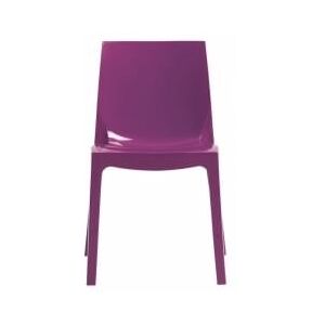 Designová židle Simple Chair (Fialová)