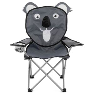 Divero Dětská skládací kempingová židle - motiv koala