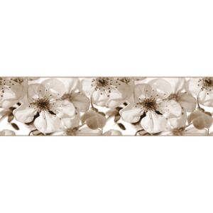 AG Design WB8216 Samolepicí bordura, šíře 14 cm Apple blossom, 14 x 500 cm