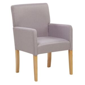 Jídelní židle ROCKY (textil) (světle šedá)