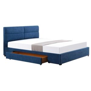 Hector Čalouněná postel Apato 160x200 dvoulůžko - modré
