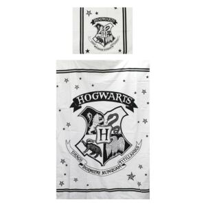 Setino Dětské povlečení \"Harry Potter HOGWARTS\" - 140x200, 70x90 bílá