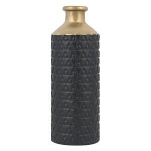 Váza AVONDALE 39 cm (sklolaminát) (černá)