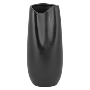 Váza DOTHAN 32 cm (sklolaminát) (černá)