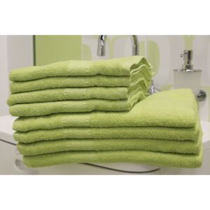 Froté ručník BOBBY - jarně zelený 50 x 100 cm