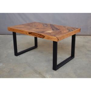 Lakšmi Konferenční stolek 110x60 z palisandrového dřeva, barva Only stain