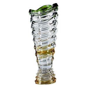 Crystalite Bohemia Wave váza na noze 41.5 cm