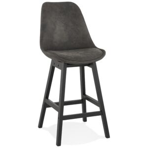 Marivo Line Barová židle Pinro Mini tmavě šedá/černá