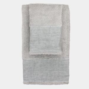 Bavlněný ručník RIPPED Grey