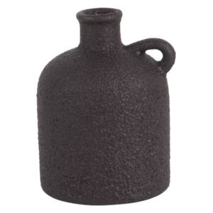 Černá keramická váza PT LIVING Burly, výška 17 cm
