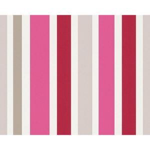 A.S. Création 30288-2 tapety na zeď DIMEX 2017 | 0,53 x 10,05 m | růžová, béžová, bílá, červená vliesová tapeta na stěnu 302882