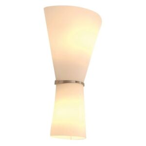 Nástěnné svítidlo Rosado 1 x 40/1x60W sklo bílé - LIGHT IMPRESSIONS - LI-IMPR 341005