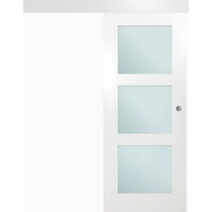 Posuvné dveře na stěnu Vasco Doors ARVIK prosklené, model 4