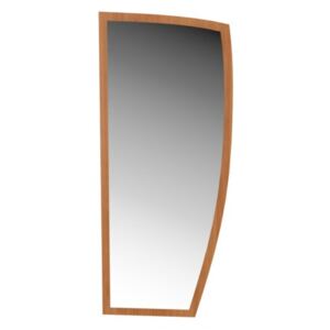Nástěnné zrcadlo 106 x 45 cm pravé - Olše světlá