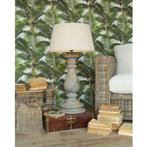 Stolní lampa z mangového dřeva Orchidea Milano Andrea, ⌀ 45 cm