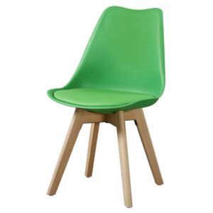 Jídelní židle CROSS II zelená