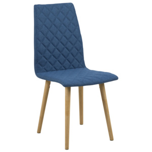 Jídelní židle Bene (SET 2 ks), tm. modrá