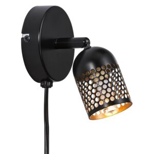 NORDLUX 49831003 Alfred - Nástěnná lampička G9 40W, černá