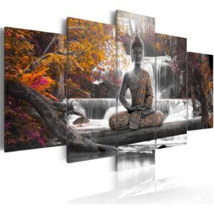 Obraz - Autumn Buddha 100x50