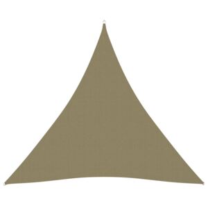 Stínící plachta oxford trojúhelníková 4,5 x 4,5 x 4,5 m béžová