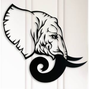 Kovová nástěnná dekorace Elephant