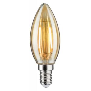 P 28524 Žárovka LED Vintage svíčka 2W E14 zlatá - PAULMANN