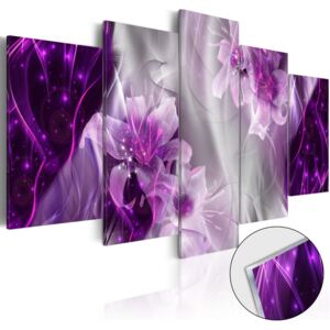 Obraz na akrylátovém skle - Purple Utopia [Glass] 200x100