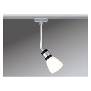 P 95307 URail - LED spotové svítidlo, 1x2,2W, Titurel II 230 V, G9, matný chrom / opál - PAULMANN