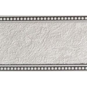 Vliesové bordury 51020-44A, rozměr 5 m x 9 cm, šedé s třpytkami, IMPOL TRADE
