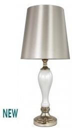 Stolní lampa White Pearl DCM1044
