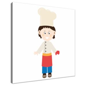 Obraz na plátně Malý kuchař 30x30cm 4034A_1AI