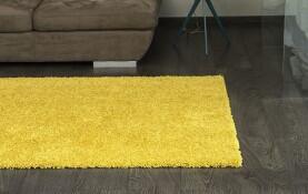 Vopi | Kusový koberec Rio 01GGG - Kulatý průměr 80 cm, žlutý