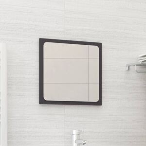 Koupelnové zrcadlo šedé 40 x 1,5 x 37 cm dřevotříska