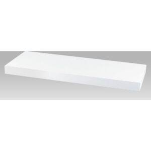Nástěnná polička 60 cm, barva bílá. Baleno v ochranné fólii. P-001 WT2 Art