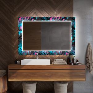 Dekorativní zrcadlo s LED osvětlením do koupelny