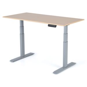 Výškově stavitelný ergonomický stůl Liftor 1380 x 650 x 18mm, Dub sorano H1334