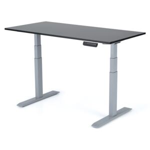 Výškově stavitelný ergonomický stůl Liftor 1380 x 650 x 18mm, Černá U999