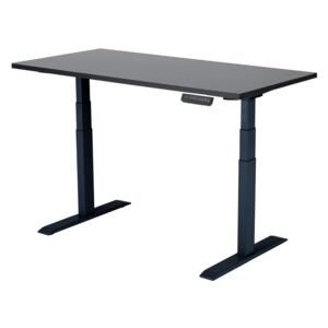 Elektricky polohovatelný stůl Liftor Stolová deska 138 x 65 x 2,5cm, černý dekor U999