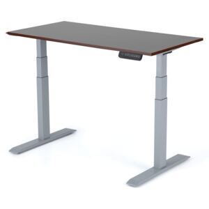Výškově stavitelný ergonomický stůl Liftor 1200 x 600 x 18mm, Ořech H3734