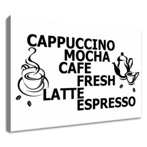 Gario Obraz na plátně Šálek cappuccino Rozměry (š x v): 60 x 40 cm