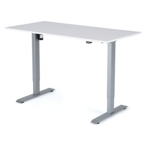 Výškově nastavitelný stůl Liftor, elektrický, 1380 x 650 x 18mm, Bílá W980