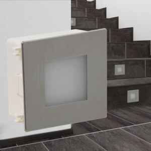 2 vestavná LED svítidla pro osvětlení schodiště | 85x48x85 mm