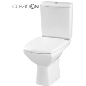 CERSANIT - WC KOMBI 482 CARINA NEW CLEAN ON 010 3/5l + sedátko duraplast soft close (K31-044)