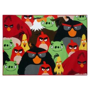 AW Kusový koberec Angry Birds Group, Rozměr 95 x 133 cm