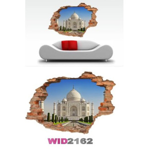 3D samolepka na zeď Taj Mahal 2