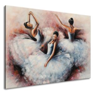 Gario Ručně malovaný obraz Nádherné baletky Rozměry (š x v): 115 x 85 cm